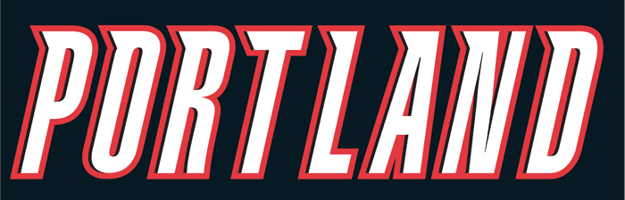 Portland Trail Blazers 2006-2017 Wordmark Logo iron on heat transfer